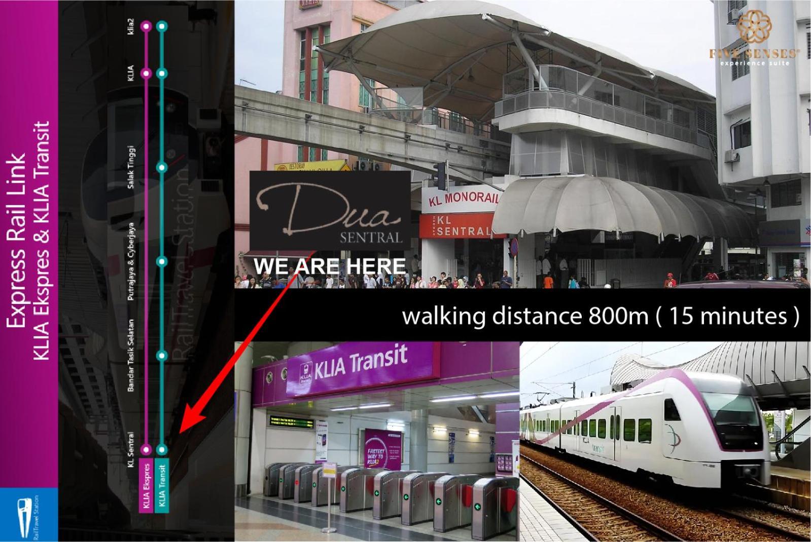 Ferienwohnung Dua Sentral Kuala Lumpur, Roam Exterior foto